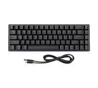Haofy Clavier d'Ordinateur, 68 Touches N Key Rollover Blue Switch, Clavier de Jeu pour Ordinateur de Bureau et Ordinateur Portable (Noir)