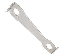 Haofy Clé à écrou de Plateau, Outil Multifonctionnel Durable, Entretien de Vélo, Cycliste, Acier Inoxydable