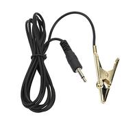 Haofy Clip de Audio Universel pour Instruments, Conception en Métal Durable avec Tampon éponge pour Violon et Guitare, Clip Haute fidélité de 3,5 Mm, 1 X de (1,5 m)
