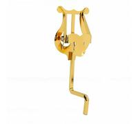 Haofy Clip de Feuille de Musique pour Cor Français, Pince de Lyre de Marche, Support de Musique pour Instrument Portable 4,72x1,81x1,38 Pouces pour la Performance D'un Brass Band