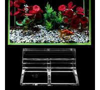 Haofy Clips de Couverture en Verre d'aquarium de 20 Pcs, Support en Acrylique pour Réservoirs de Poisson sans Bordure, Transparence élevée, Tailles Facultatives, Installation Facile, Remboursement