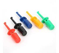 Haofy Clips de Crochet de Test Colorés 20 Pièces, Accessoires Multimètre de Haute qualité pour des Tests électroniques et une Réparation Faciles des Circuits Intégrés, Matière Plastique Pratique