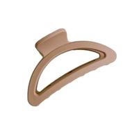 Haofy Clips de Griffe de Cheveux, Forte Maintien des Pinces à Coiffure Brun Clair givré pour Femmes, Design élégant, Style Polyvalent, Utilisation de les âges, Matériau Artisanal de Manière Experte