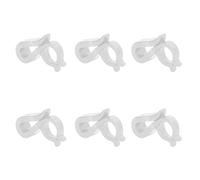 Haofy Clips de Lumière de Noël, Crochets Extérieurs en Plastique Imperméables pour Lumières de Vacances, 120 Pièces pour Avant-Toits et Toits (WHITE)