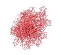 Haofy Clips de Papier Star and Moon, Non Glissant, Joli Traper Clips pour la Classification des Documents 100pcs, Travail d'étudiant de Bureau, Restez élégant sur Votre Lieu de Travail avec Ces