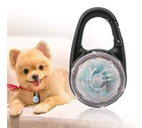 Haofy Collier Lumineux à LED pour Animaux de Compagnie, Pendentif pour Chien Lumineux en ABS avec 2 Modes de Flash, Lampe à Clip Résistante à l'eau, 5,7 X 3,5 X 2, Cm pour Les Promenades Nocturnes