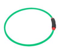 Haofy Collier pour Chien LED, Rechargeable par USB, Collier de sécurité Ultra Lumineux, Taille Réglable pour Chiens et Chats de Petite, Moyenne et Grande Taille (lumière Verte)