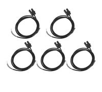 Haofy Commutateur de Capteur à Rainure en U, Détection de Cellule Photoélectrique Infrarouge Flexible pour les Applications D'automatisation, Commutateur Photoélectrique de Type U 5 Pièces