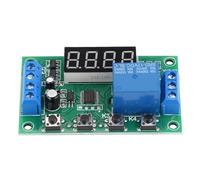 Haofy Commutateur de Relais temporisé LED de Haute qualité avec 24 Fonctions pour le Contrôle du Moteur et de la Lumière - Faible Consommation D'énergie, Matériau Durable pour L'automatisation des