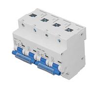 Haofy Commutateur de Transfert Manuel à Double Puissance Disjoncteur de Verrouillage Stable et Fiable pour les Hôpitaux de Protection contre les Incendies [Capacité de Coupure 2P + 2P 10KA] (125A)