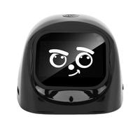 Haofy Compagnon de Tableau de Bord émotionnel AI Car Robot avec Chat (Black)
