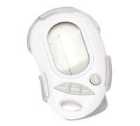 Haofy Compteur de Pas à Capteur 3D, Podomètre de Marche de Poche Suit Les Pas Quotidiens avec Mémoire de 7 Jours, Aucune Configuration d'application, Batterie CR2032 Incluse pour Les âges,