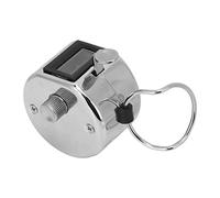 Haofy Compteur de Pointage à 4 Chiffres, Construction en Métal pour Un Comptage Manuel Précis avec Mécanisme de Lisse, Compteurs pour Enquête de Trafic, Contrôle d'inventaire, Utilisation en