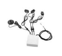 Haofy Compteur de Puissance Intelligent WiFi, Moniteur D'énergie triphasé pour la Maison avec 3 Capteurs 80A, Données énergétiques en Temps Réel pour la Domotique Intelligente