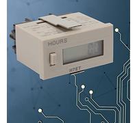 Haofy Compteur électrique Numérique LCD à 6 Chiffres pour un Comptage Précis et des Performances Fiables, Compteur Numérique DC 5-30 V pour Usage Industriel avec Piles au Lithium Intégrées (0,0