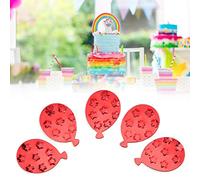 Haofy Confettis de Fête 60 G pour Plus de 30 Ballons Bords Lisses Coupés à la Machine Paillettes Colorées pour Réception de Mariage, Fête de Révélation du Genre, Célébration de Remise des Diplômes