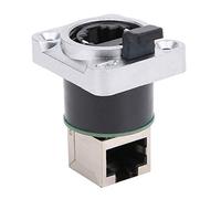 Haofy Connecteur coudé RJ45 Isolant Rond étanche, Solide et Durable pour Les Environnements Extérieurs