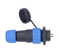 Haofy Connecteur d'alimentation à Bride de Prise étanche IP68, pour Machines Contrôlées par Programme, AC380V SP20 pour Ordinateurs et Alarmes (2 noyaux (380V 25A))