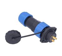 Haofy Connecteur d'alimentation à Bride de Prise étanche IP68, pour Machines Contrôlées par Programme, AC380V SP20 pour Ordinateurs et Alarmes (3 noyaux (380V 25A))