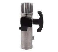 Haofy Connecteur d'arbre de 26 Mm, Pince de à 7 Cannelures pour Jonction de Débroussailleuse, Ajustement Précis et sécurisé, Construction en Aluminium ABS Léger, Installation Facile d'outils,