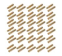 Haofy Connecteur de Batterie plaqué Or, Haute Précision pour Batteries au Lithium RC, 30 Paires de Moteur électrique, Matériau en Laiton