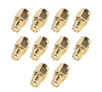 Haofy Connecteur de Câble Coaxial RF, Travail Fiable, Impédance 50Ω, Ensemble D'antenne GPS, Récepteur de Point D'accès WiFi [10 pièces]