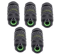 Haofy Connecteur de Câble électrique Extérieur IP68 étanche à 3 Conducteurs 7-10 Mm avec Construction en Silicone PA66 pour Une Connexion de Fil Durable, Installation Simple, éclairage Extérieur,