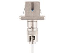 Haofy Connecteur de Fibre Optique Monomode St Mâle vers SC Femelle, Perte de Retour élevée pour Les Centres de Données, ABS/céramique/Acier Inoxydable