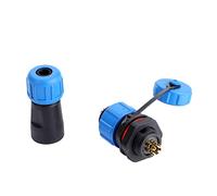 Haofy Connecteur de Prise en Plastique étanche SP13 Durable avec Une Excellente Performance d'étanchéité IP68 (5 Broches)