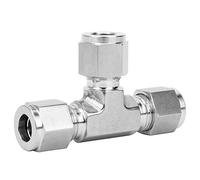 Haofy Connecteur de Virole de Compression en T Solide en Acier Inoxydable pour une Résistance à Haute Pression et une Connexion sans Vibrations, adapté au Raffinage du Pétrole, au Gaz Naturel, en