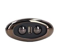 Haofy Contrôleur de canapé électrique Port de Chargement USB avec Rétroéclairage LED pour Fauteuils Inclinables de Massage Poids 4,2 Oz Matériau ABS Noir Utilisation Facile dans Une Lumière Tamisée