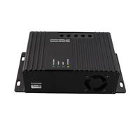 Haofy Contrôleur de Charge Solaire MPPT 12 V, Double Charge de Batterie avec 30% d'efficacité, Boîtier en Aluminium pour Camping-car, Marine et Systèmes Hors Réseau (#2)