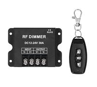 Haofy Contrôleur de Variateur LED Télécommande RF à 3 Touches avec Portée de 30 M Gradation Continue PWM pour Bandes Lumineuses LED, Projecteurs, éclairage encastré dans les Espaces