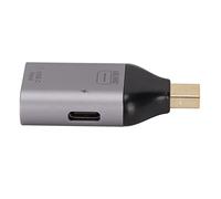 Haofy Convertisseur Displayport, Adaptateur USB C vers Mini Displayport en Alliage d'aluminium, 4K 60Hz pour Tablettes et Ordinateurs Portables comme Mate 10 P20