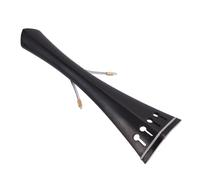 Haofy Cordier de Violoncelle 3:4 4:, Remplacement en Bois D'ébène avec Queue, Pièce D'instrument à Cordes en ébène Naturel pour la Réparation du Luthier, Mise à Niveau