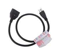 Haofy Cordon D'alimentation Magnétique de Remplacement pour Friteuse 8L 10L ETF3, Cordon de Friteuse Magnétique avec Connexion Sécurisée, Remplace 900115001 (d'alimentation)