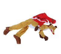 Haofy Costume Gonflable de Père Noël de Dessin animé, Tissu en Polyester Haute densité 190T épissé avec Souffleur pour Fêtes d'anniversaire/Mariages 150-190 Cm Père Noël X120, Décoration de (Cerf de