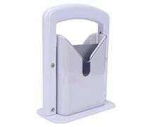 Haofy Coupe-bagel avec Pointe en Acier Inoxydable pour un Tranchage Uniforme, Outil de Coupe Antidérapant pour Bagels, Muffins, Petits Pains, Sandwichs, Petits Appartements, Vie en Camping-car,