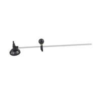 Haofy Coupe Circulaire en Verre, 6 Roues Réglables Robuste Compas Coupe Circulaire avec Ventouse Cercle pour Coupeurs de Verre Professionnels (80 cm)
