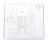 Haofy Couse D'aiguille Plaque 744004, Remplacement en Acier Inoxydable pour Babylock BL1108 BL1170 BL16 BL18 BL18A, BERNETTE B33 B35, 1000 2002 2003 2004 2006 2100, 639, 1004, 1017