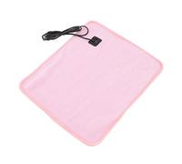 Haofy Coussin Chauffant USB pour épaules, Cou, Jambes, Taille avec Réglage de la Chaleur à 3 Niveaux et Arrêt Automatique en 15 Minutes, Solution de Chaleur Portable pour Petits Appartements, (Rose)