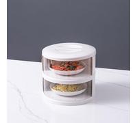Haofy Couvercle Alimentaire isolé Empilable, Couvercle Transparent Transparent pour un Stockage Peu Encombrant et une visibilité Facile des Aliments avec Matériau PP PS Taille Familiale 3 Litres