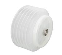 Haofy Couvercle Anti-Poussière pour Perceuse en Silicone, Collecteur de Poussière Transparent Flexible pour Scie Cloche 6,3 Pouces pour Projets de Plaques de Plâtre et de Plafond