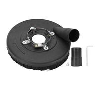 Haofy Couvercle Collecteur de Poussière Compact de 7" pour Meuleuse D'angle 180/230 Mm - Améliore l'efficacité de la Collecte de Poussière - Installation Facile - Joint en Cuir PU - Convient aux