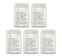 Haofy Couvercle de Batterie de Remplacement Universel pour Manette 360, Matériau ABS Durable, Installation Facile, 5 Couvercles par Kit, Idéal pour les Accessoires de Joueur (#01)