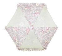 Haofy Couvercle de Plat Pliable Parapluie Alimentaire Tente Anti-Mouche Anti-poussière Outil Anti-Moustique pour Pique-Nique extérieur Accessoires de Cuisine(Vert)