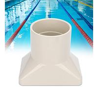 Haofy Couvercle de Vidange de Piscine ABS 2 Pouces Sortie de Trop-Plein d'eau de Piscine avec Grille Antiblocage 2 Vis Remplacement Facile à Installer pour Raccords de Tuyaux en PVC de de Massage Spa