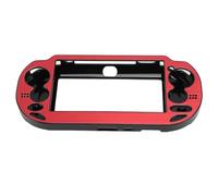 Haofy Couverture de Protection pour la Console Métallique de Protection pour Vita 1000 1000 Imperméable, Choc de la Coque de pour Un Fonctionnement Simple (Rouge)