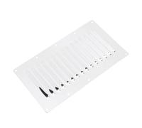 Haofy Couvre-Avion à Air en Acier Inoxydable 15 Fentes Rectangular Loivered Cover Marine Grade 316 Conception Résistante à la Rouille pour Une Ventilation Optimale dans Les Navires,