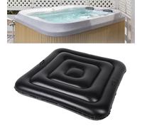 Haofy Couvre-Bain à Remous Gonflable du Couvercle D'énergie Protecteur Square PVC PVC Isulaté Imperméable pour Extérieur avec Stockage D'inflation Rapide (avec poignée)